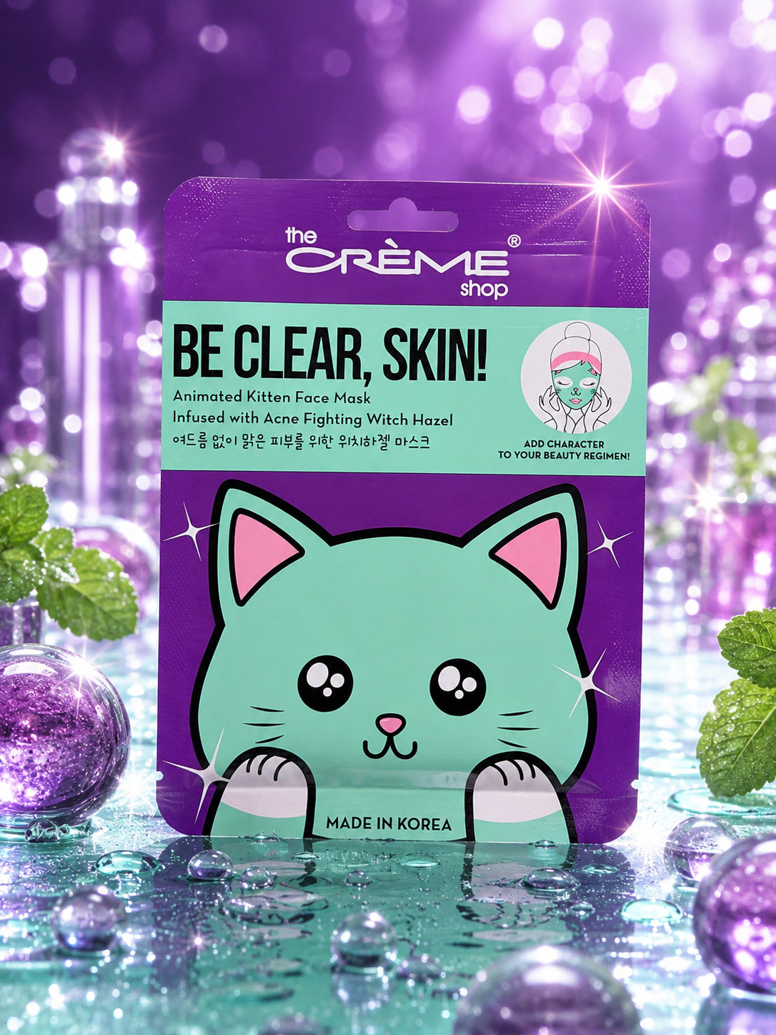 The Crème Shop Be Clear, Skin! Sheet Mask