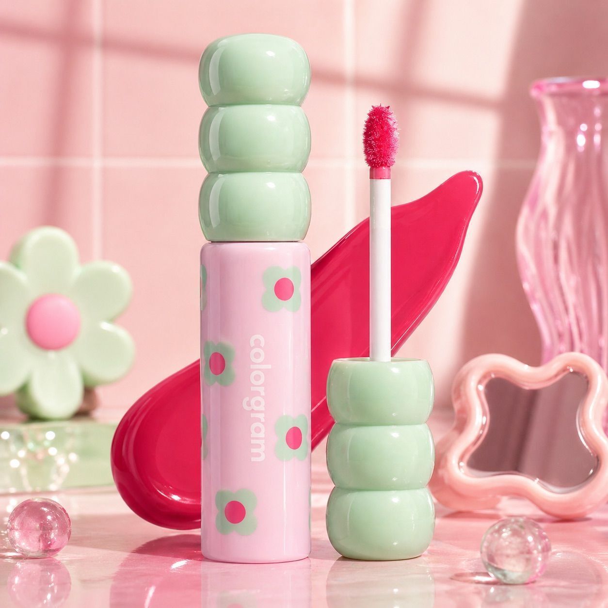 Colorgram Fruity Glass Tint - 04 Adorable Berry