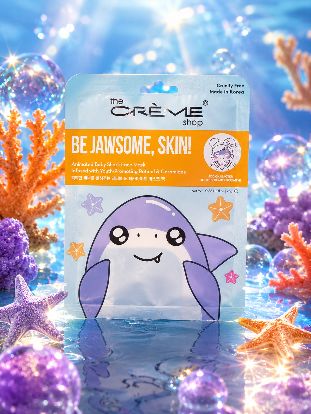 The Crème Shop Be Jawsome, Skin! Sheet Masks