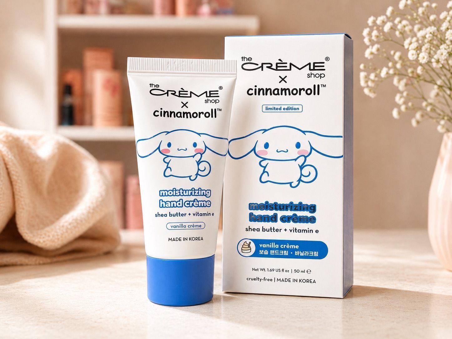 The Crème Shop Moisturizing Hand Cream - Vanilla Crème