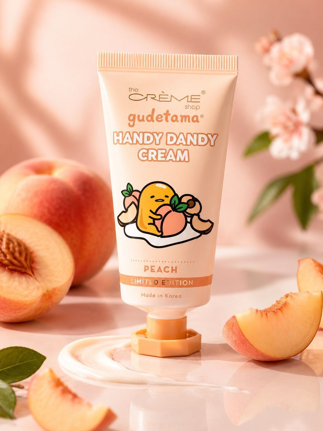 The Crème Shop Moisturizing Hand Cream - Peach