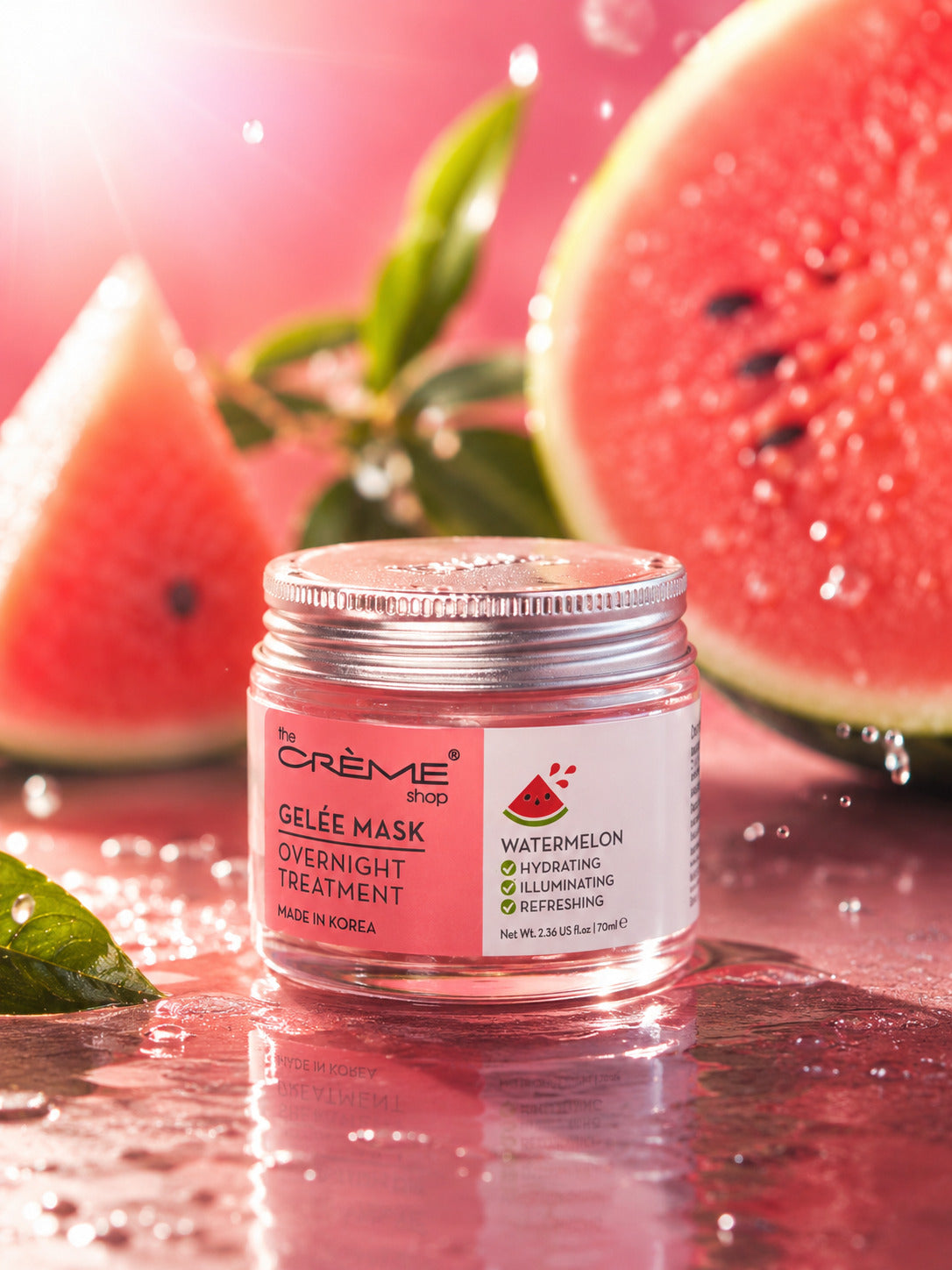 The Crème Shop Gelée Mask Overnight Treatment - Watermelon