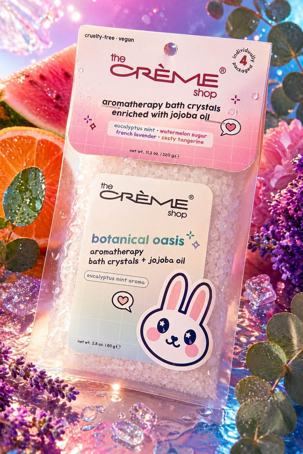 The Crème Shop Aromatherapy Bath Crystals