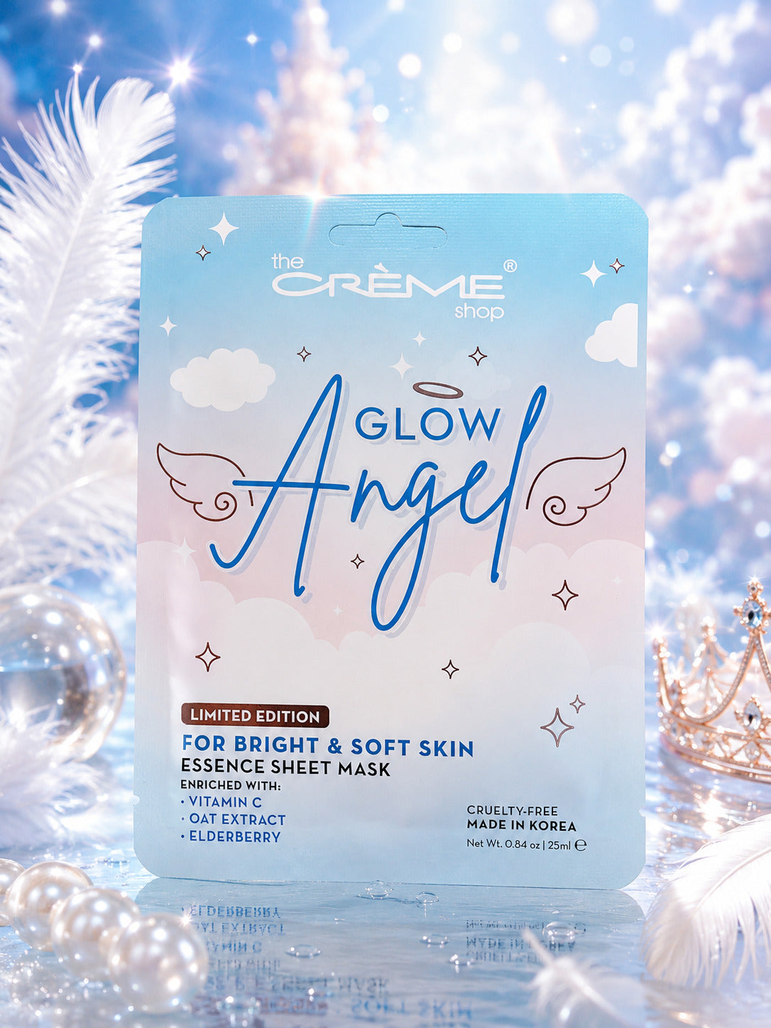The Crème Shop Glow Angel Sheet Mask