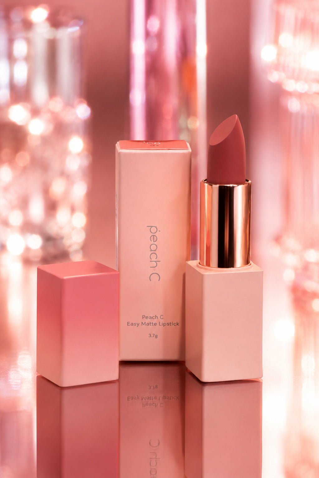 Peach C Beauty Easy Matte Lipstick - 06 Rusty Rose