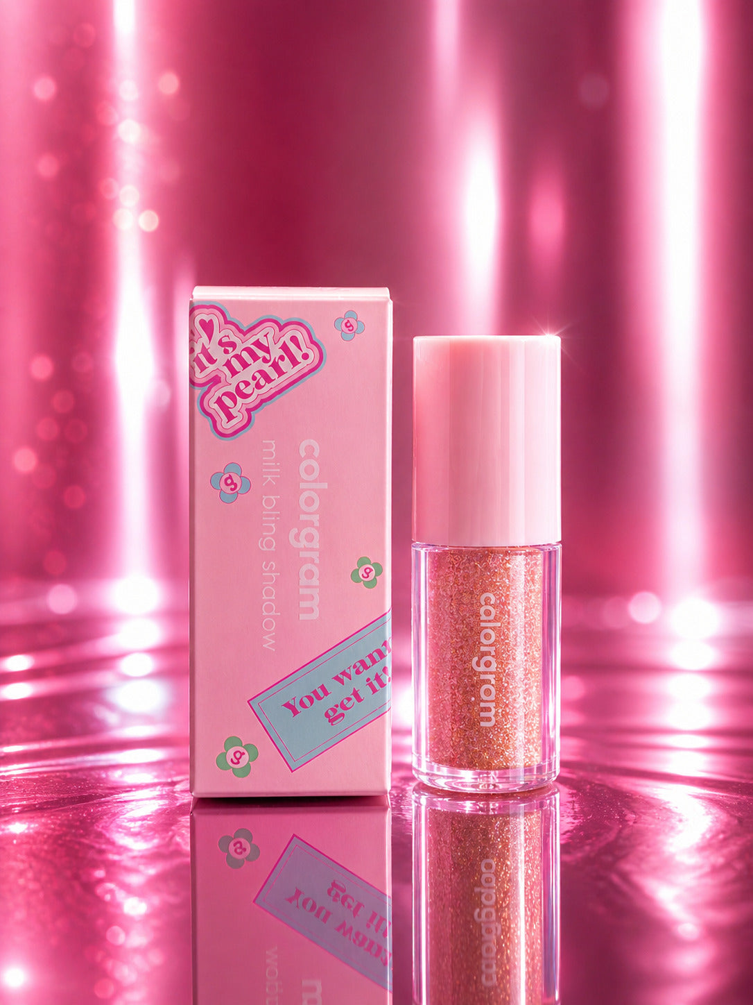 Colorgram Milk Bling Shadow - 12 Humming Coral