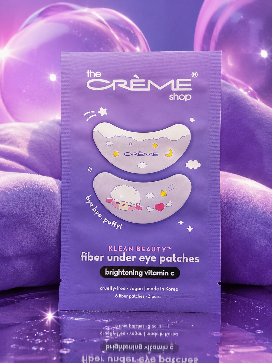 The Crème Shop Fiber Under Eye Patches - Brightening