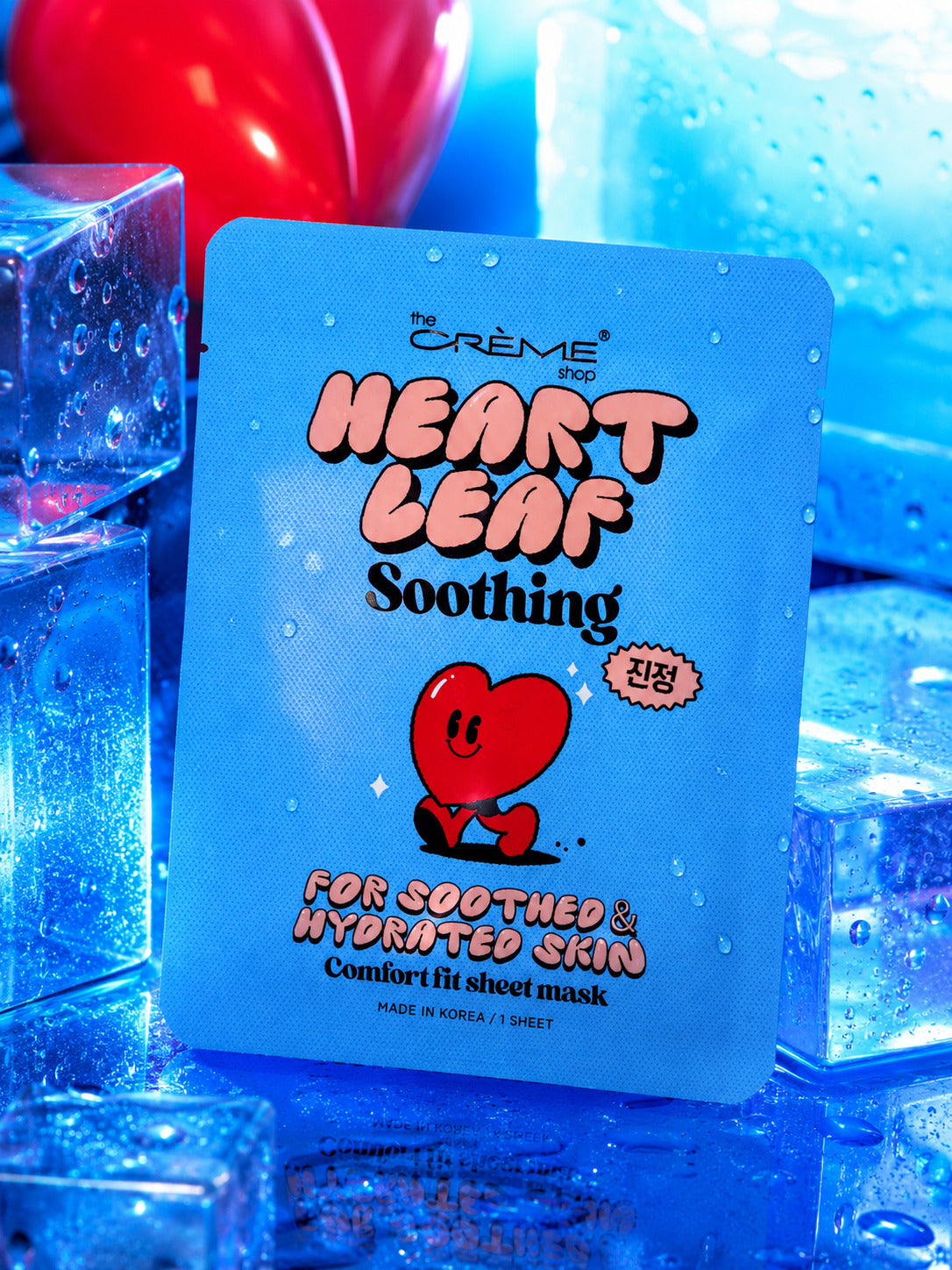 The Crème Shop Heart Leaf Sheet Mask