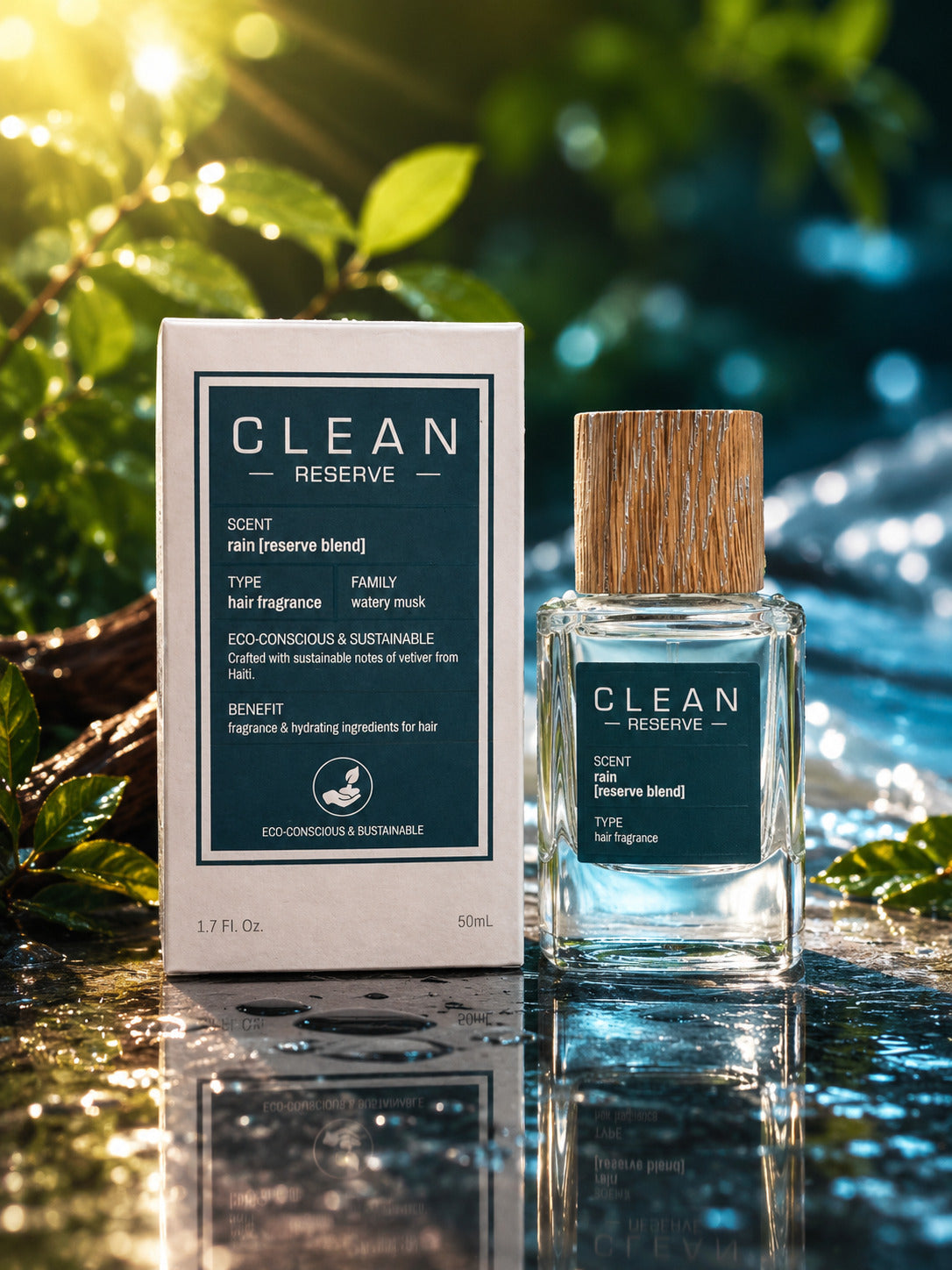 CLEAN Reserve Hair Fragrance 50mL - Rain (Reserve Blend)