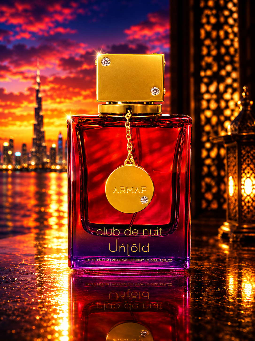 Armaf Club De Nuit Untold Eau de Parfum Spray – 3.6 oz / 105 mL