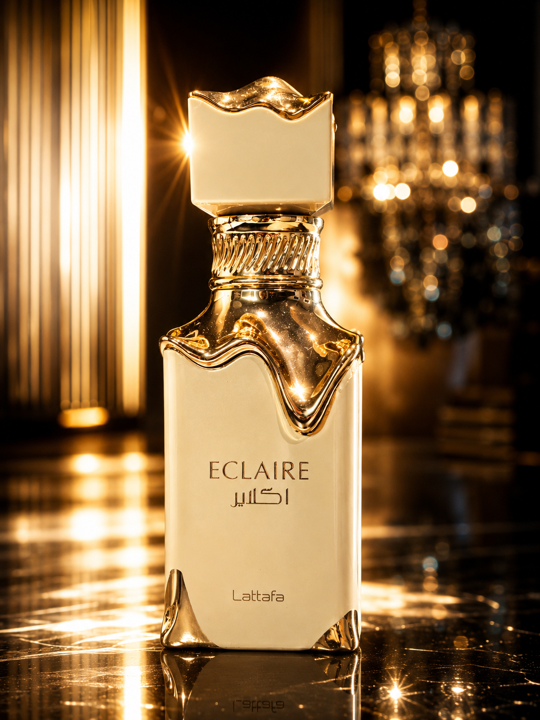 Lattafa Éclaire Eau de Parfum Spray – 3.4 oz / 100 mL