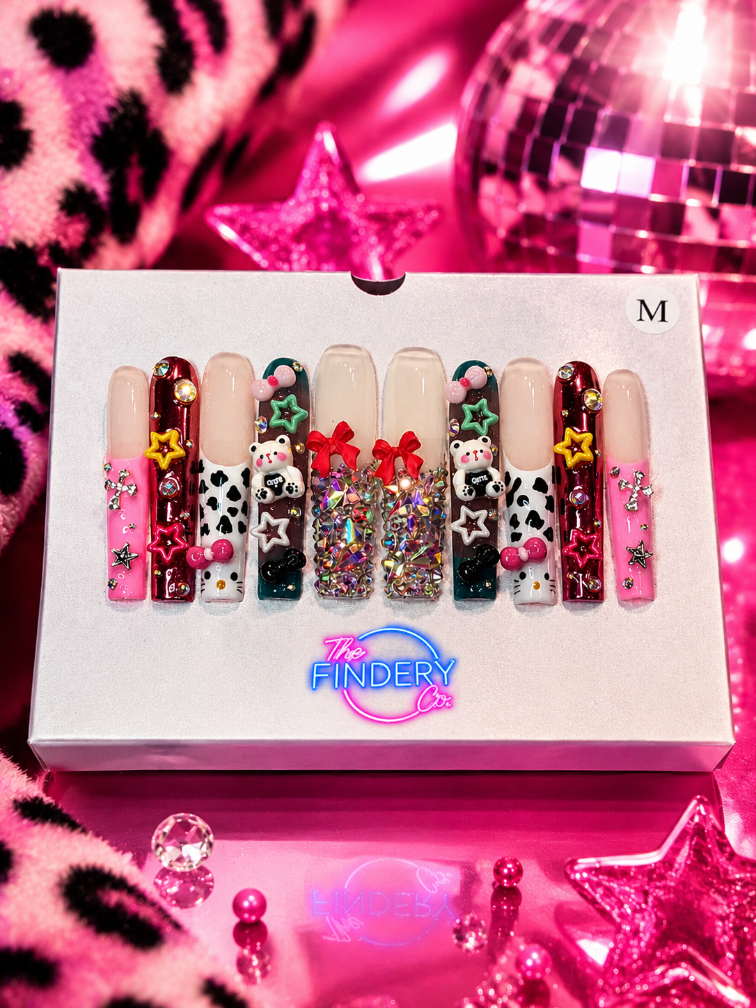 Kawaii Chaos Nail Set