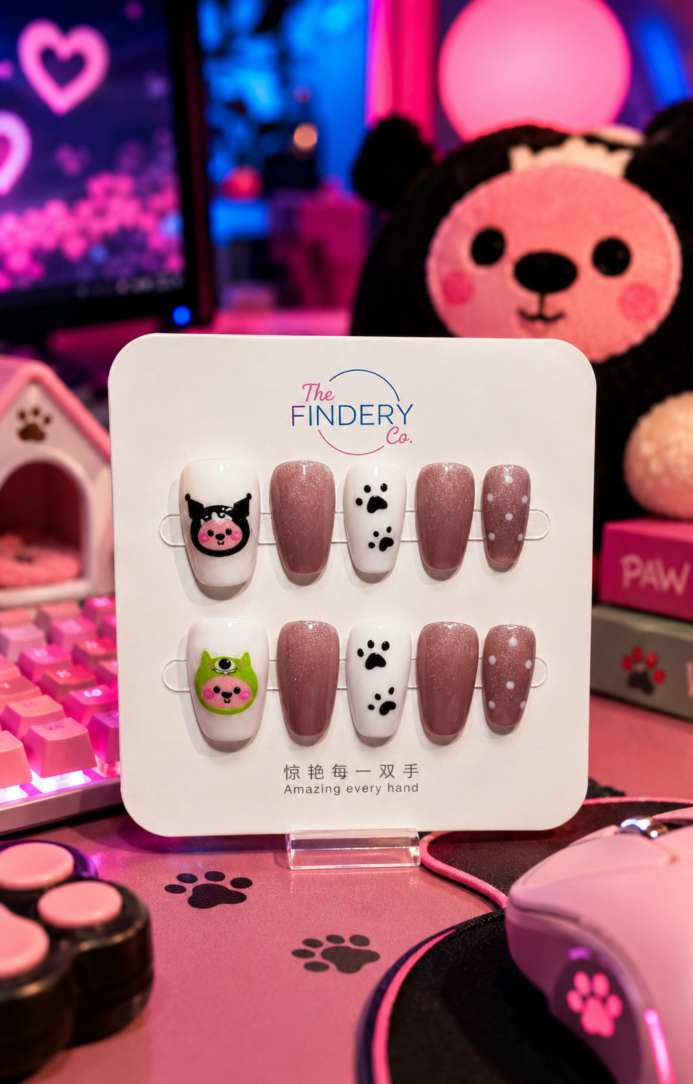 Pawjama Party Nail Set
