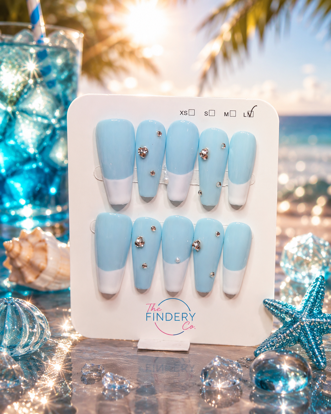 Coastal Calm Nail Set