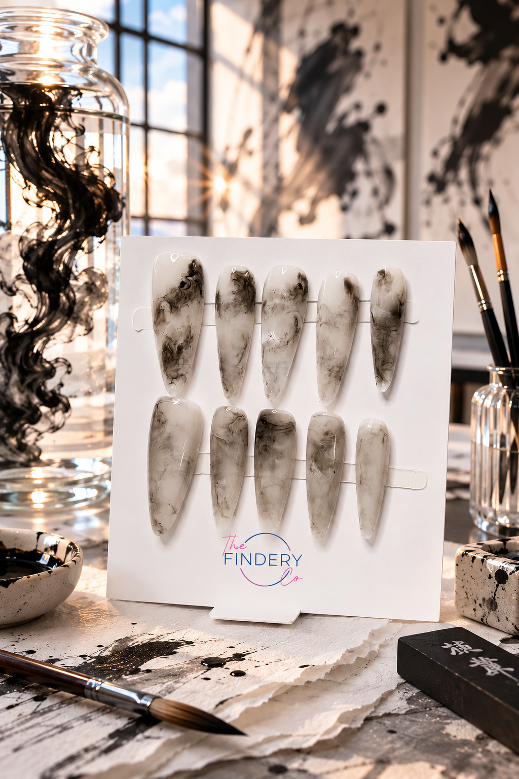 Ink Wash Nail Set