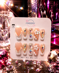 Champagne Glam Nail Set