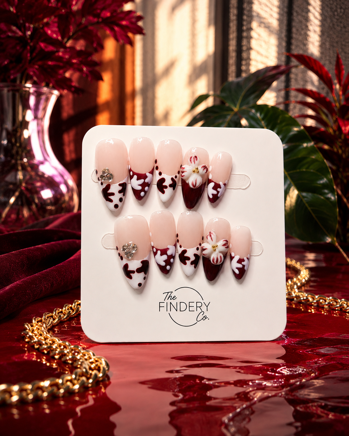 Island Rouge Nail Set