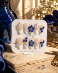 Cobalt Bloom Nail Set