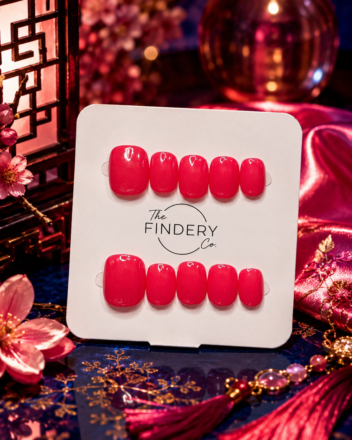 Pink Punch Nail Set
