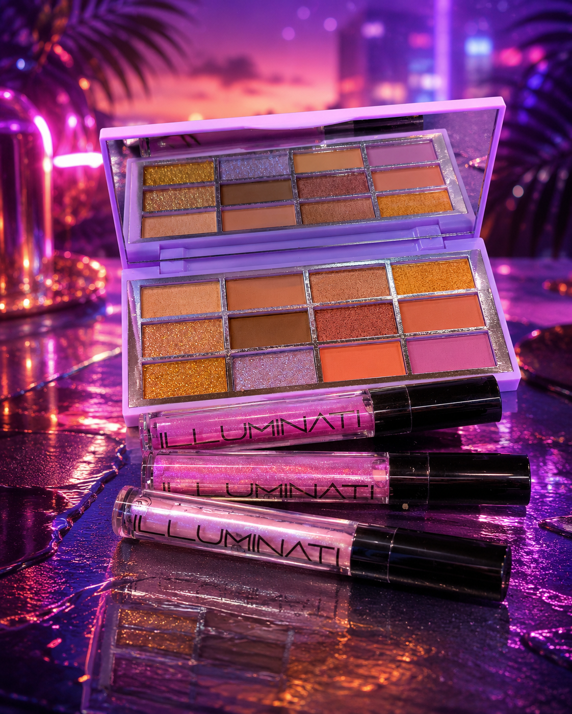 The "Here for the Drama" Bundle | Illuminati Y2SLAY Palette + Lip Trio