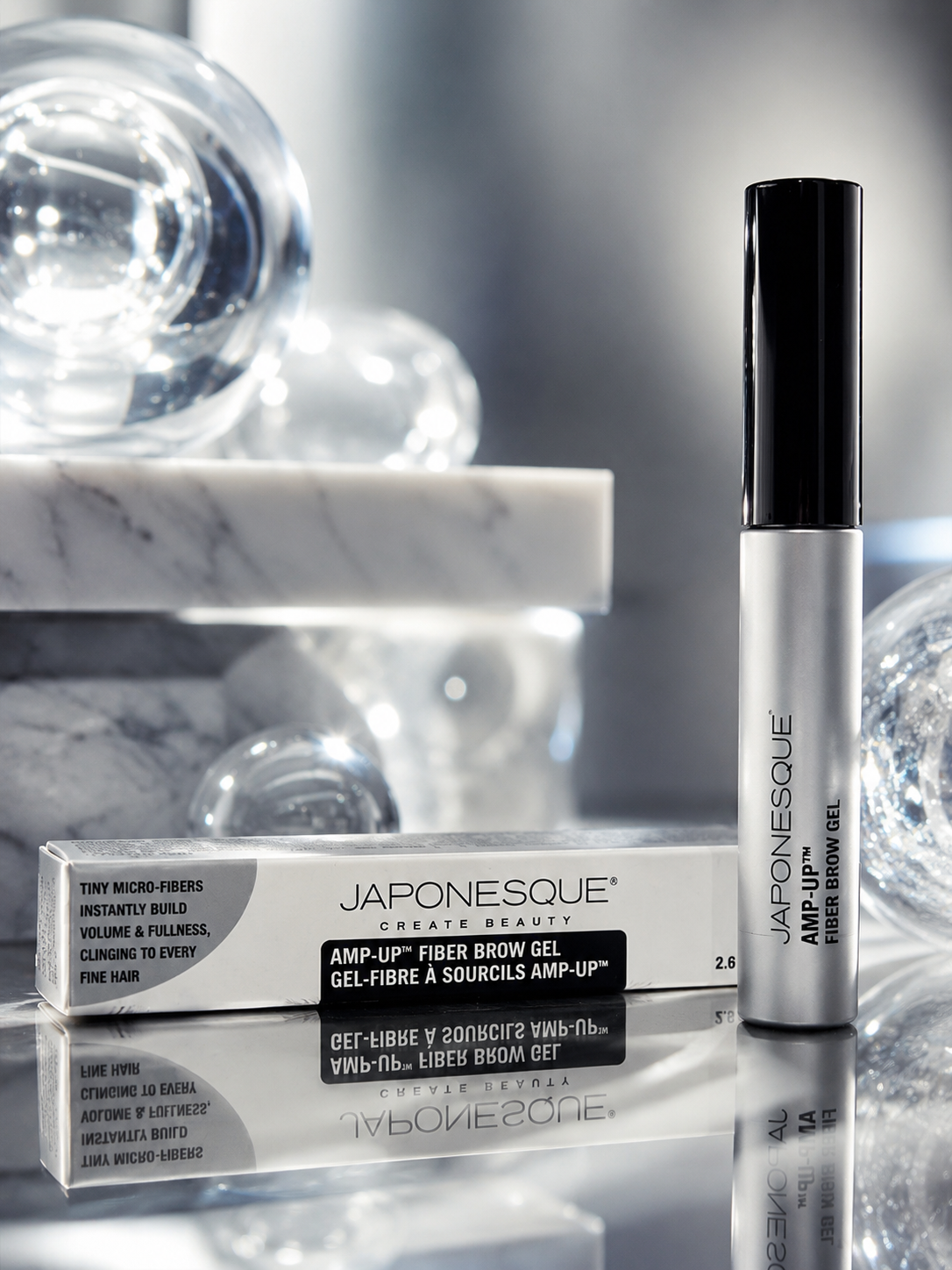 Japonesque Amp-Up Fiber Brow Gel - Medium