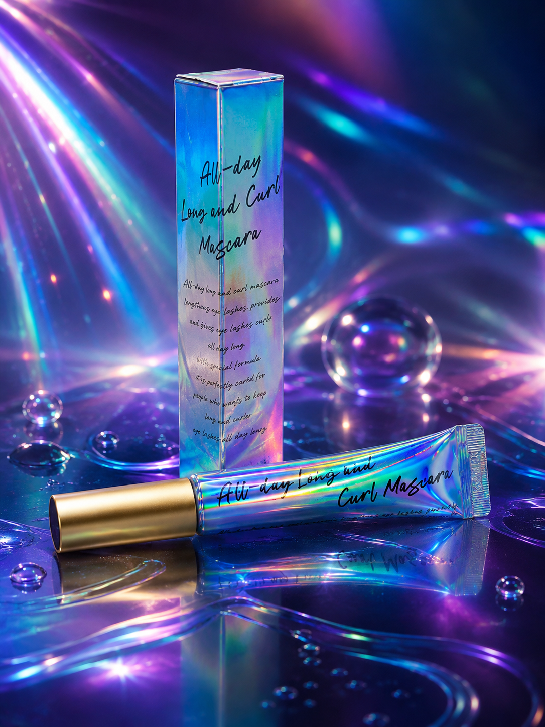 Milk Touch All-Day Long and Curl Mascara - Black