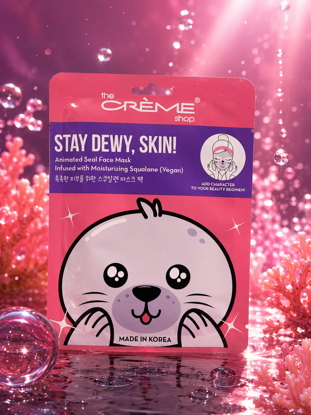 The Crème Shop Stay Dewy, Skin! Sheet Masks