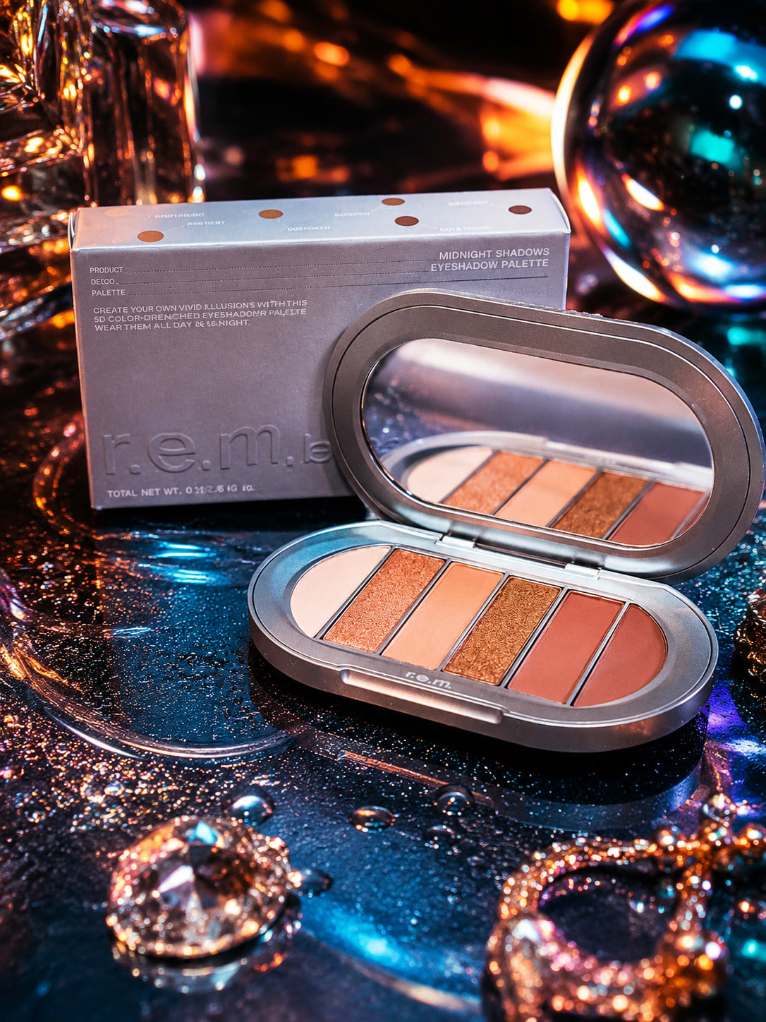 r.e.m. beauty Midnight Shadows Eyeshadow Palette - Babydoll