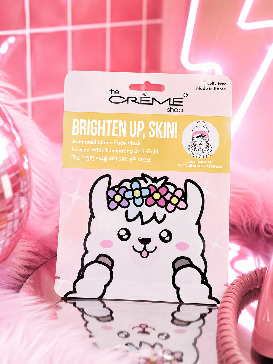 The Crème Shop Brighten Up, Skin! Sheet Masks