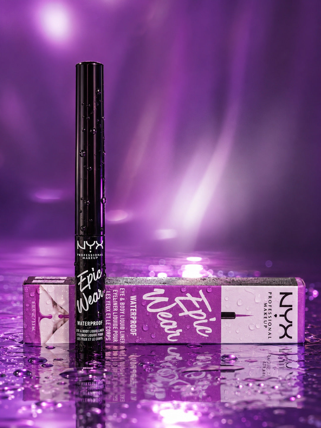 NYX Epic Wear Waterproof Eye and Body Liquid Eyeliner - Lilac